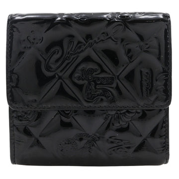 Chanel Icon Line Patent Leather Wallet