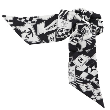 Chanel Coco Mark Silk Scrunchie