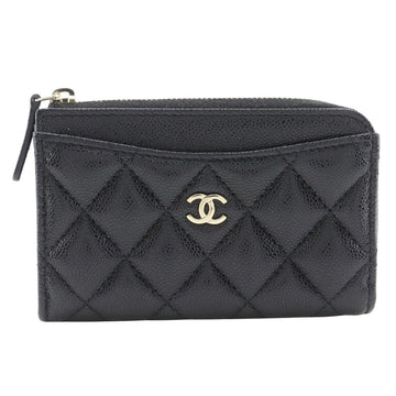 Chanel Matelasse Caviar Skin Coin Case