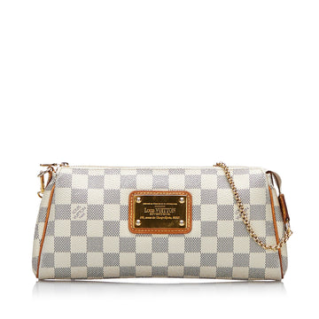 Louis Vuitton Eva Damier Azur Leather/canvas