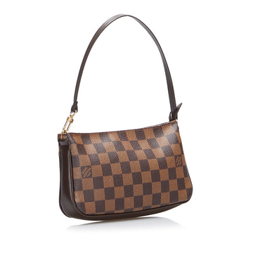 Louis Vuitton Navona Damier Ebene Leather/canvas