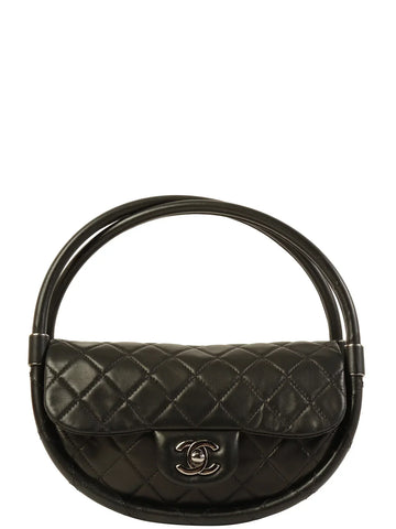 Top Quality Chanel Around 2014 Made Hula Hoop Bag Mini Black