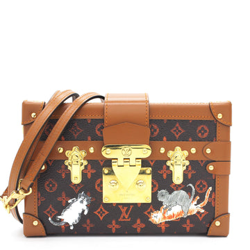 Catogram Petite Malle Orange Marron