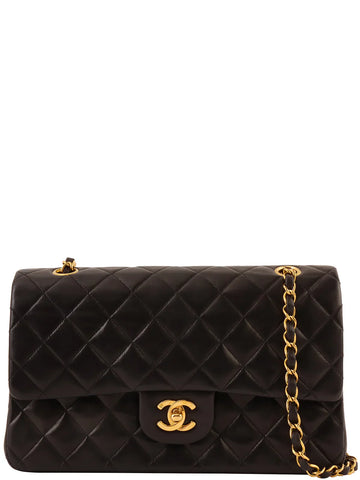 Top Quality Chanel Around 1995 Made Classic New Chain Bag 25Cm Black