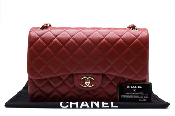Top Quality Chanel A58600 Classic CC Red Leather Jumbo Shoulder Bags Shw