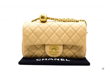 Top Quality Chanel AS1787B0291 Classic CC Flap  Beige / NG121 Leather Shoulder Bags Gbhw