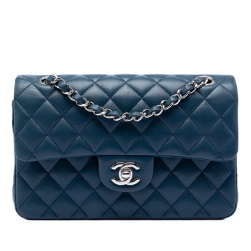 Classic Double Flap Bag Quilted Lambskin Small