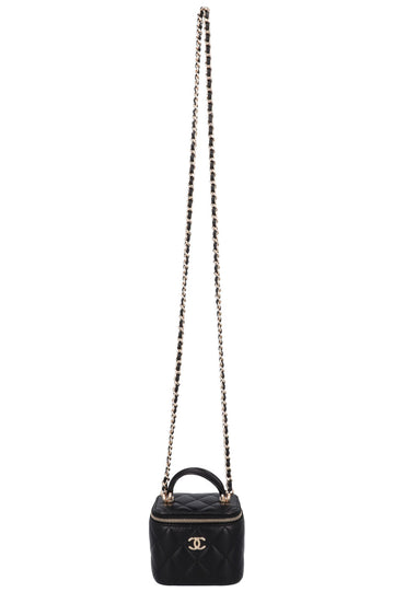 CHANEL Mini Vanity Case Black
