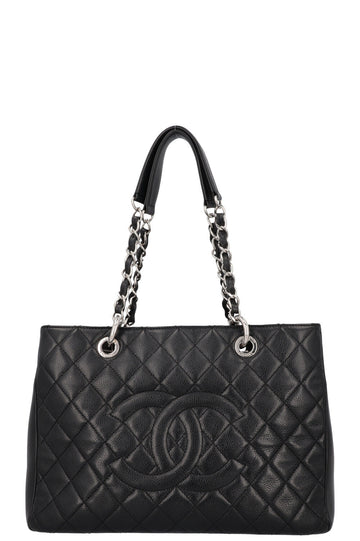 CHANEL GST Tote Bag Black Caviar