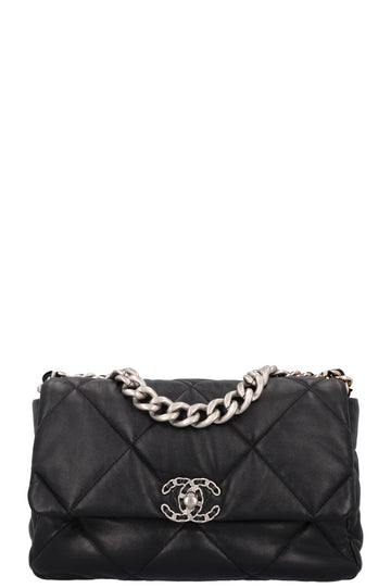 CHANEL 19 Medium Crossbody Bag Black