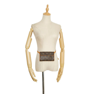 Brown Louis Vuitton Monogram Pochette Florentine Belt Bag