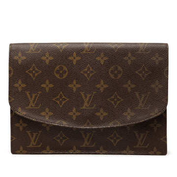 Double Rabat Pochette Monogram Canvas