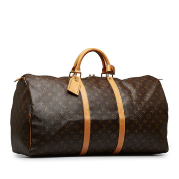 Louis Vuitton Keepall 60 Monogram Leather/canvas