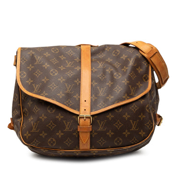 Saumur Handbag Monogram Canvas 35