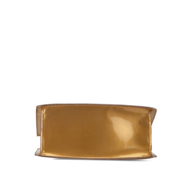 Gold Louis Vuitton Monogram Vernis Deesse PM Handbag
