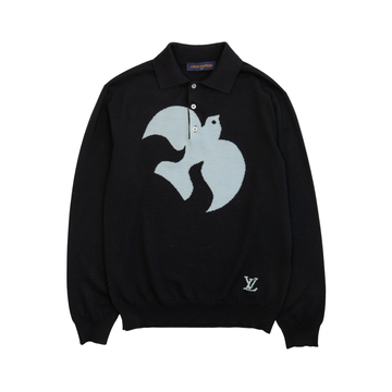 Louis Vuitton 'Virgil Homage Dove' Polo - Men's S