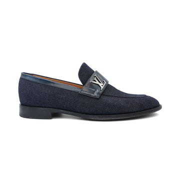 Louis Vuitton 'Saint Germain Denim' Loafers - Men's 7.5