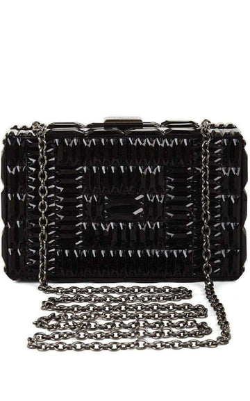 Lexi Large Beaded Box Clutch