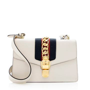 Gucci Leather Sylvie Small Shoulder New 1:1 Bags (SHF-18518)