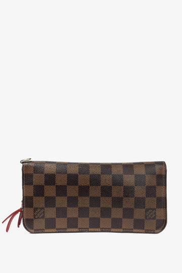 Louis Vuitton Insolite Monogram Canvas & Rouge Wallet