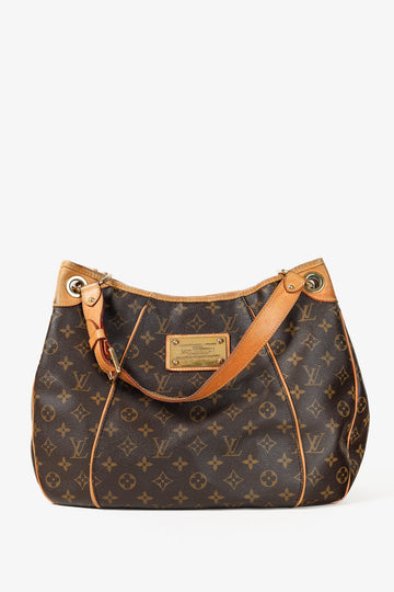 Louis Vuitton Galliera Brown Monogram Hobo Bag