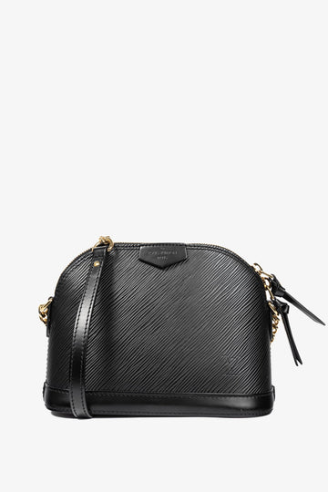 Louis Vuitton Alma Mini Noir Epi Chain-Strap Shoulder Bag