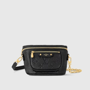 Mini Bumbag Handbag Supple Grained Cowhide Leather