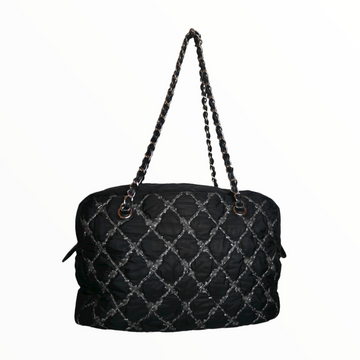 Chanel black puff bag - 2000s