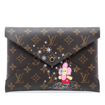 Kirigami Pochette Set Limited Edition Vivienne Xmas Monogram Canvas