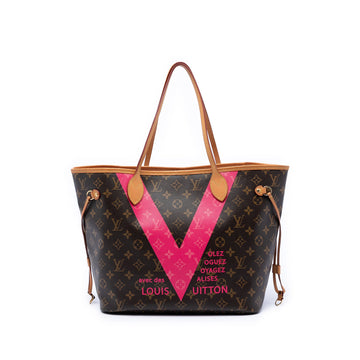 Neverfull NM Tote Limited Edition V Monogram Canvas MM