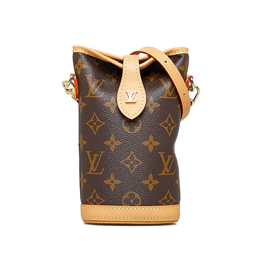 Louis Vuitton Fold Me Pouch Monogram Leather/canvas