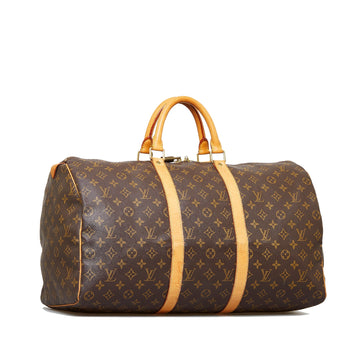 Louis Vuitton Keepall 50 Monogram Leather/canvas