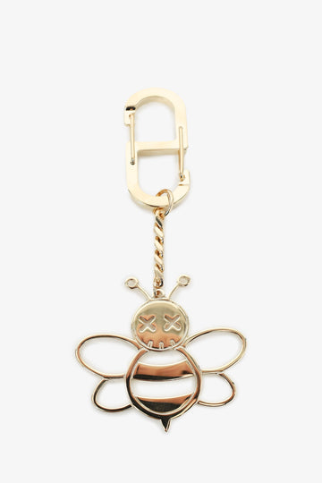 Christian Dior x Kaws 2019 Gold Tone Brass Bee Keychain
