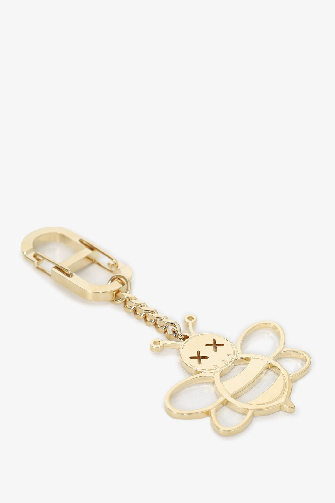 Christian Dior x Kaws 2019 Gold Tone Brass Bee Keychain