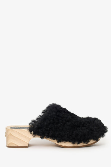 Chanel Shearling Clogs Szie 41