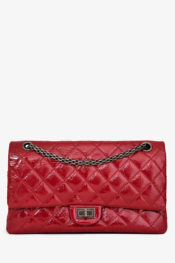 Chanel 2010-11 Red Patent Leather Reissue 226 2.55 Flap New 1:1 Bags