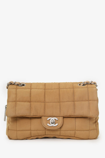 Chanel Brown Chocolate Bar Turn Lock Shoulder New 1:1 Bags