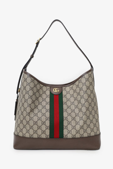 Gucci 'GG' Supreme Ophidia Large Shoulder Bag