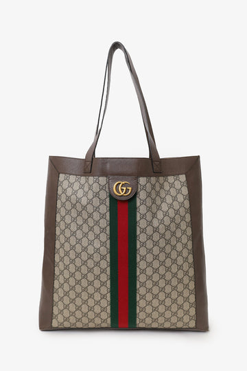 Gucci GG Supreme Ophidia Large Tote With Pouch