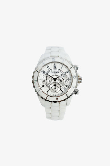 Chanel White Automatic J12 Watch