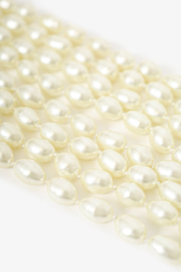 Chanel Pearl 8 Strand Choker Necklace