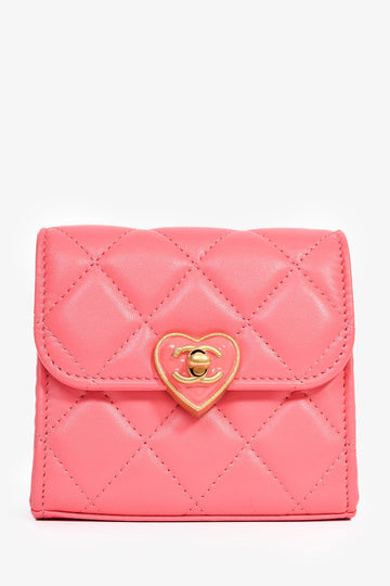 2022+ Chanel Pink Mini Coco Love Flap New 1:1 Bags