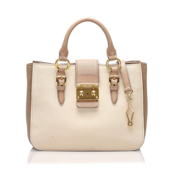 Miu Miu Madras Tote Bag (SHG-10993)