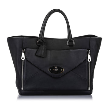 Mulberry Willow Leather Tote Bag (SHG-11030)