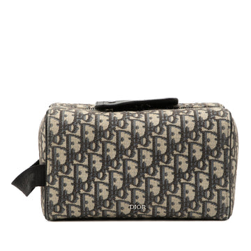 Wristlet Clutch Oblique Canvas