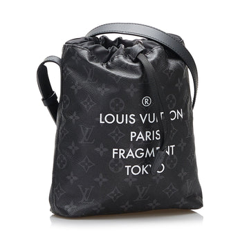 Louis Vuitton X Fragment Bucket Bag Monogram Eclipse Leather/canvas