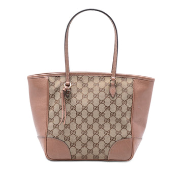 Bree Tote GG Canvas with Leather Small