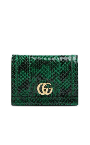 Ophidia Snake Skin Card Case