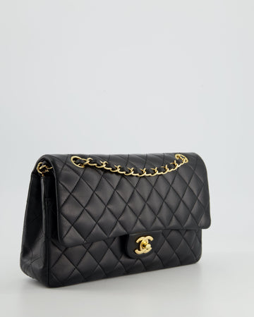 Chanel Medium Black Classic Double Flap in Leather Leather with Gold Hardware Bag RRP - £8,530