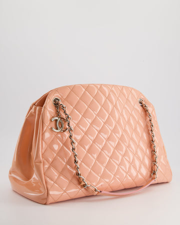 Chanel Pink high quality Mademoiselle Shoulder Bag with Silver Hardware